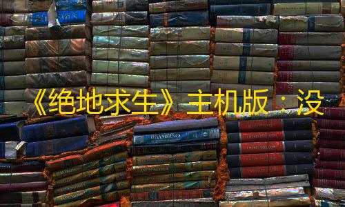 三角洲行动免费破解《绝地求生》主机版�：没有外挂，只有夕阳红和低帧数